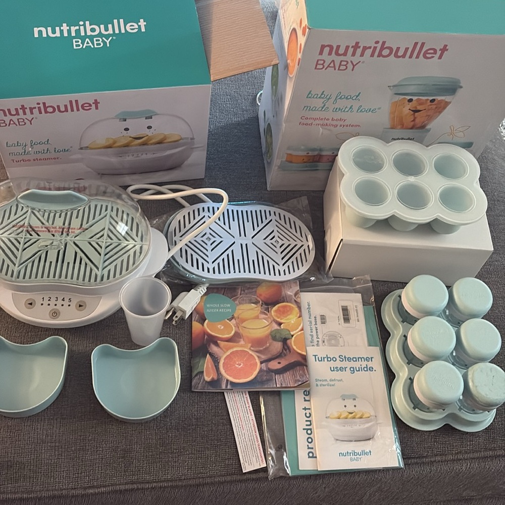 Baby Food Prep System - Light Blue